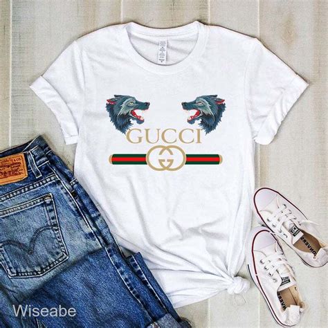 gucci big bad wolf shirt|gucci t shirt sale.